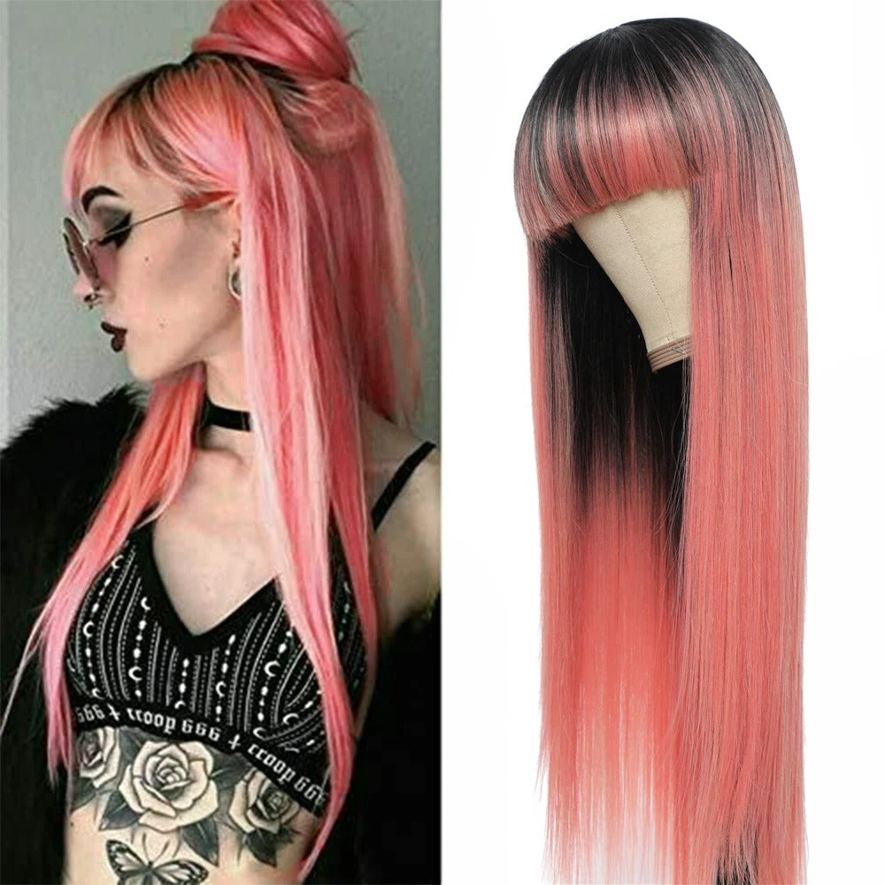 Long Straight Synthetic Wig