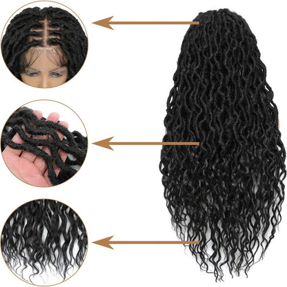 Long Synthetic Braided Wigs