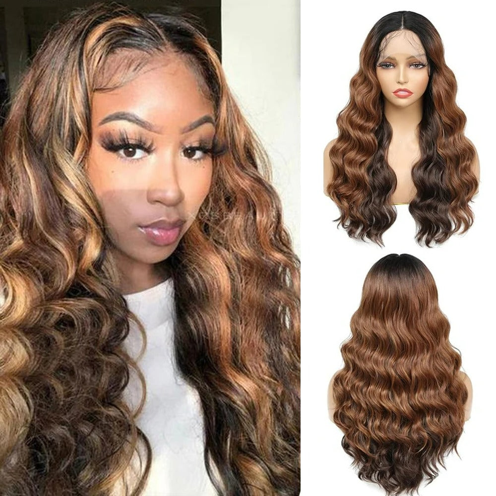 Long Synthetic Lace Front Wigs