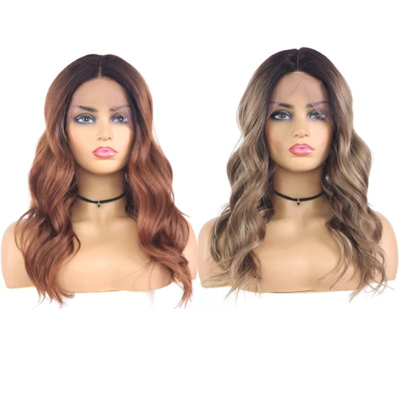 Long Wave Textured Lace Front Wig