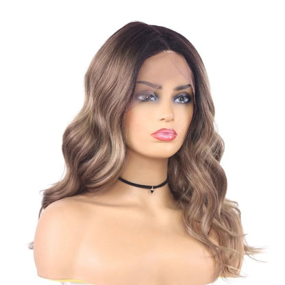 Long Wave Textured Lace Front Wig