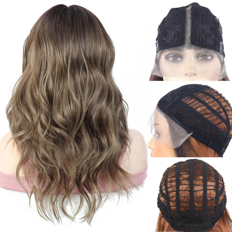 Long Wave Textured Lace Front Wig