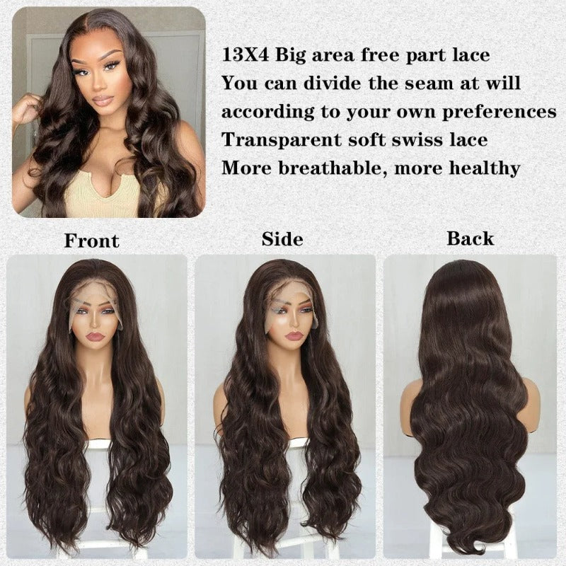 Long Wave Textured Synthetic Wigs