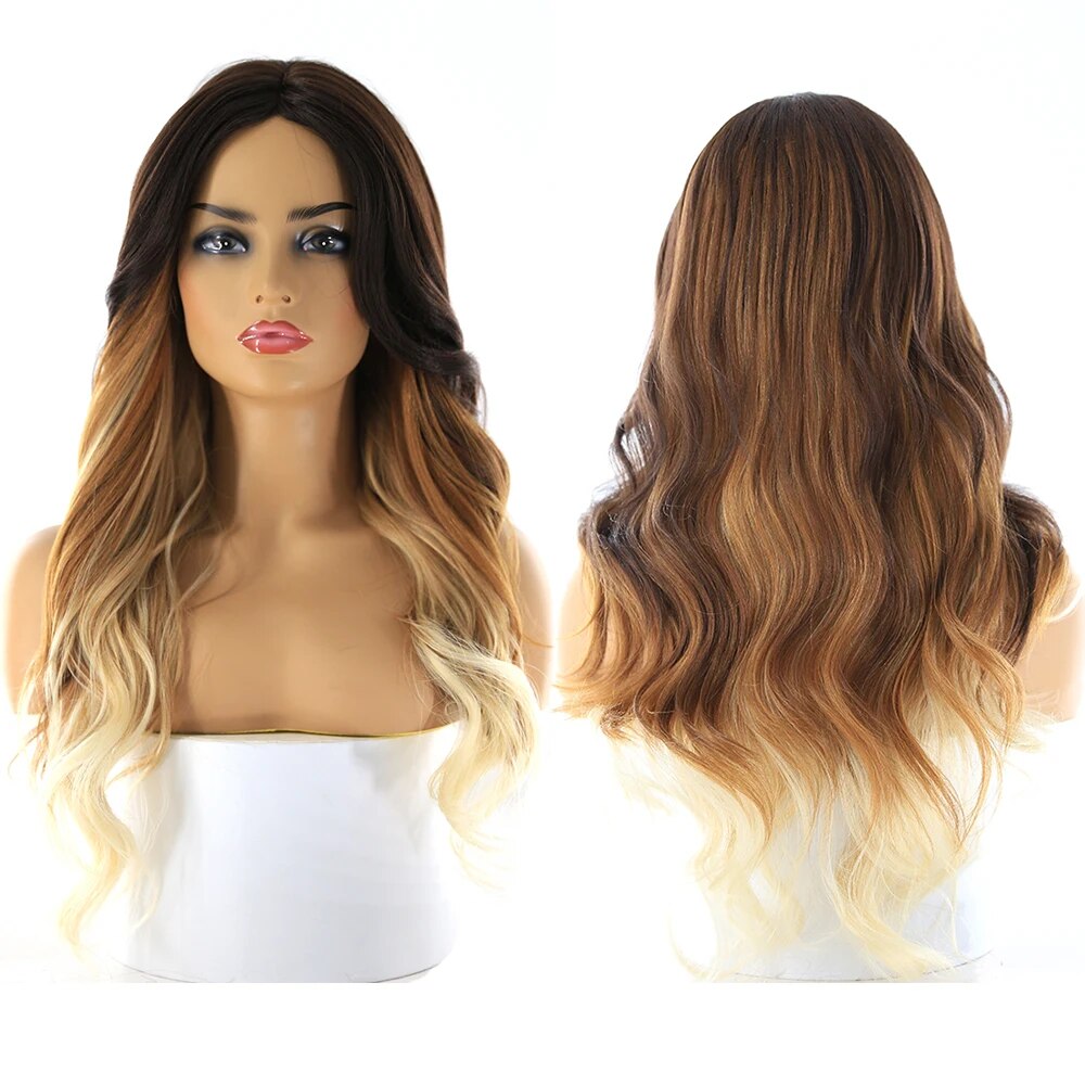 Long Wavy Side Part Wig