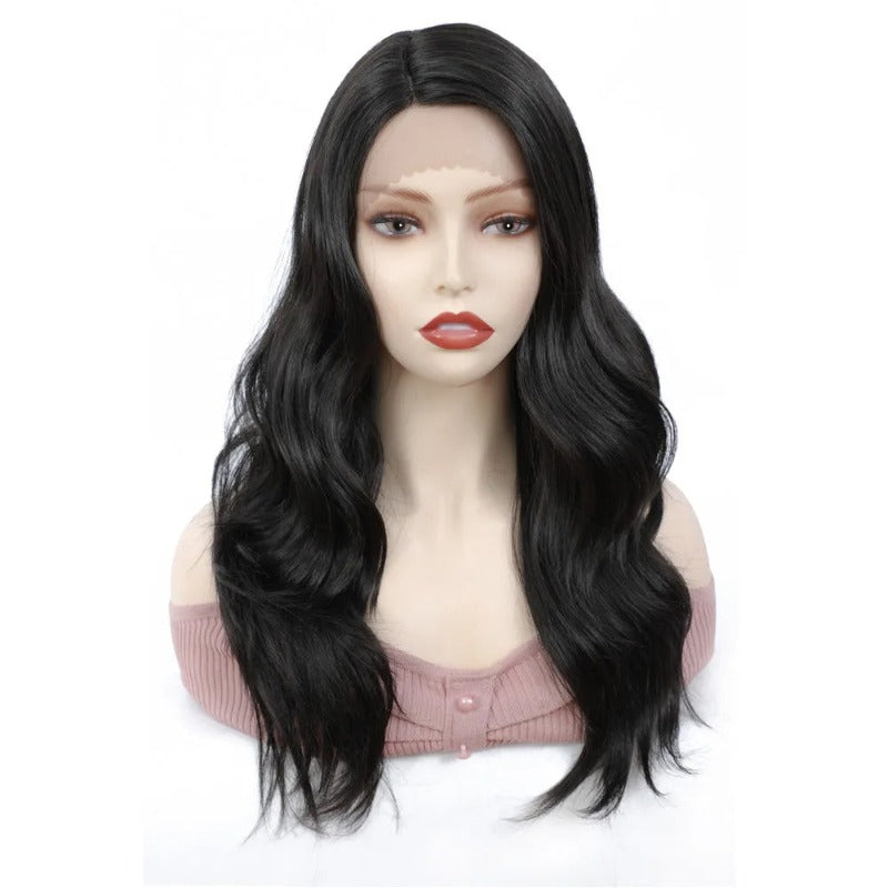 Long Wavy Synthetic Lace Hair Wigs