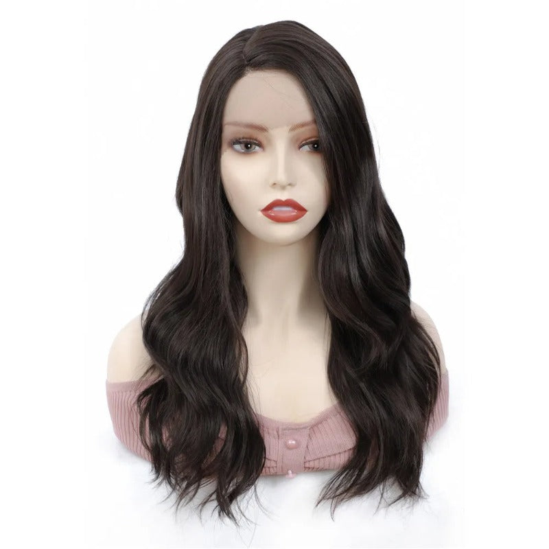 Long Wavy Synthetic Lace Hair Wigs