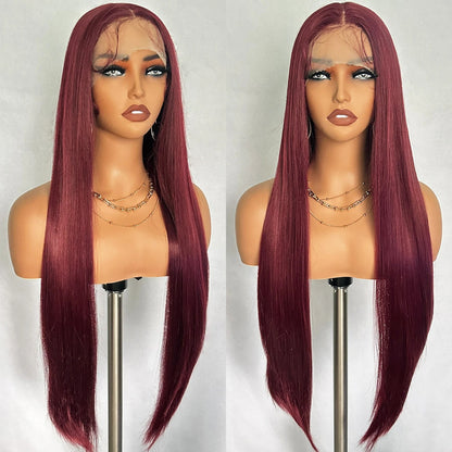 Long With Straight Lace Front Wigs