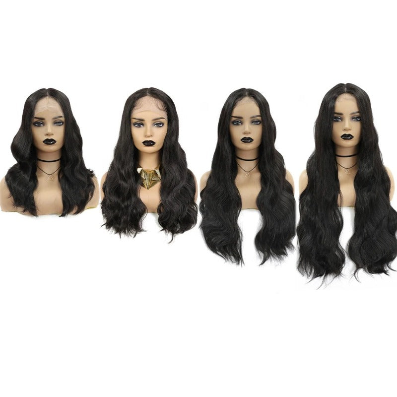 Medium Length Wavy Lace Front Wigs