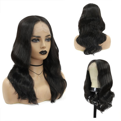 Medium Length Wavy Lace Front Wigs