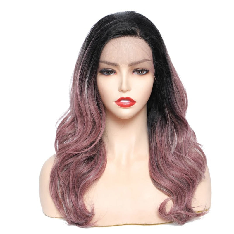 Medium Length Wavy Natural Hair Wigs