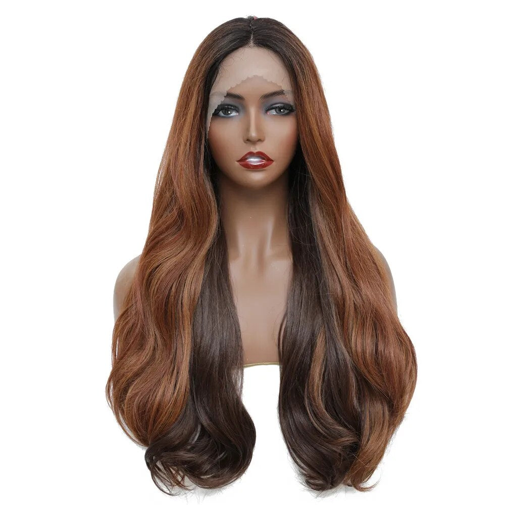 Middle Part Lace Front Hair Wig