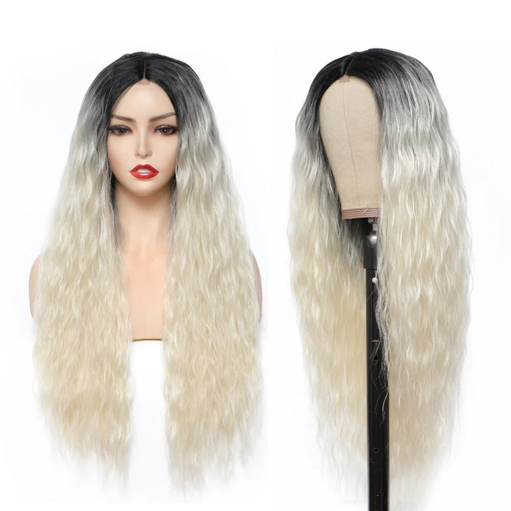 Middle Part Synthetic Lace Wigs