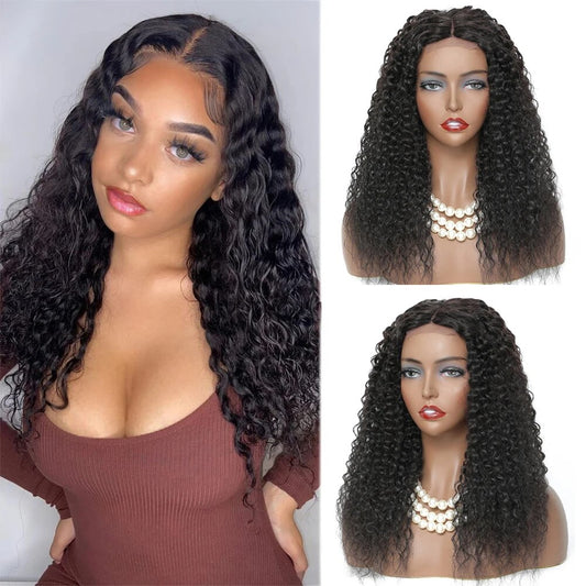 Middle Part Wavy Lace Wigs