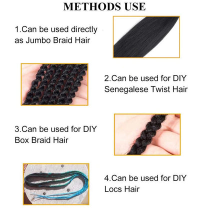 Natural Straight Braiding Hair Extensions