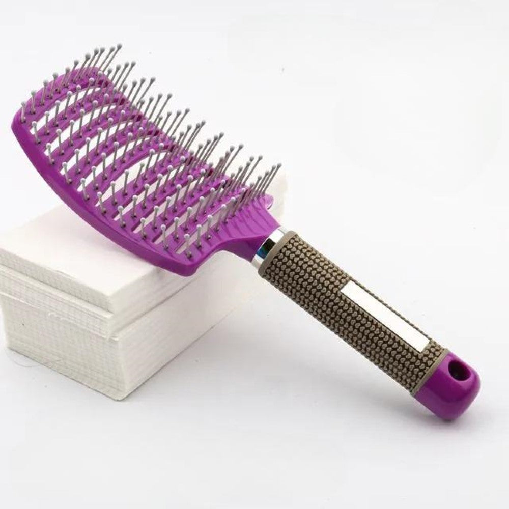 Nylon Wet Curly Detangle Hair Brush