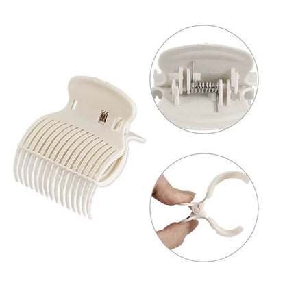 12 Pieces Platen Clips Hair Curler Claw Clips