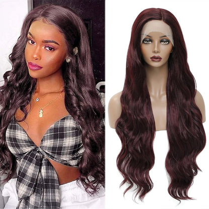 Side Part Lace Long Hair Wigs