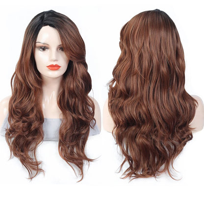 Side Part Long Wavy Synthetic Wig