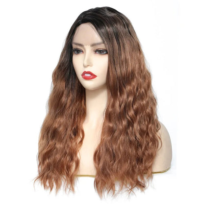 Side Part Natural Wave Synthetic Lace Wigs