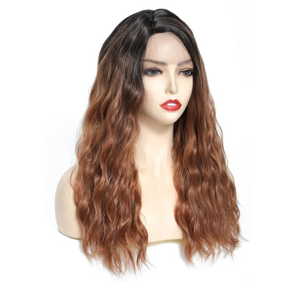 Side Part Natural Wave Synthetic Lace Wigs