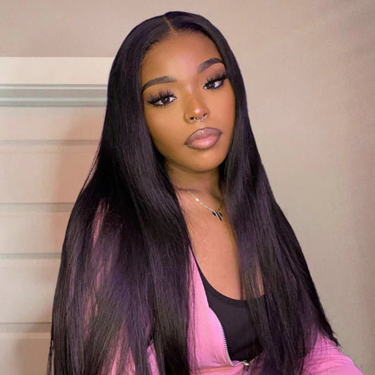 Silky Straight Glueless Easy Wear Wigs