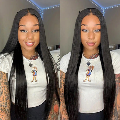 Silky Straight Glueless Easy Wear Wigs