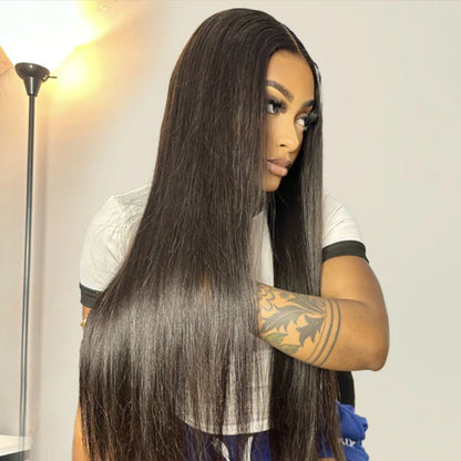 Silky Straight Glueless Easy Wear Wigs