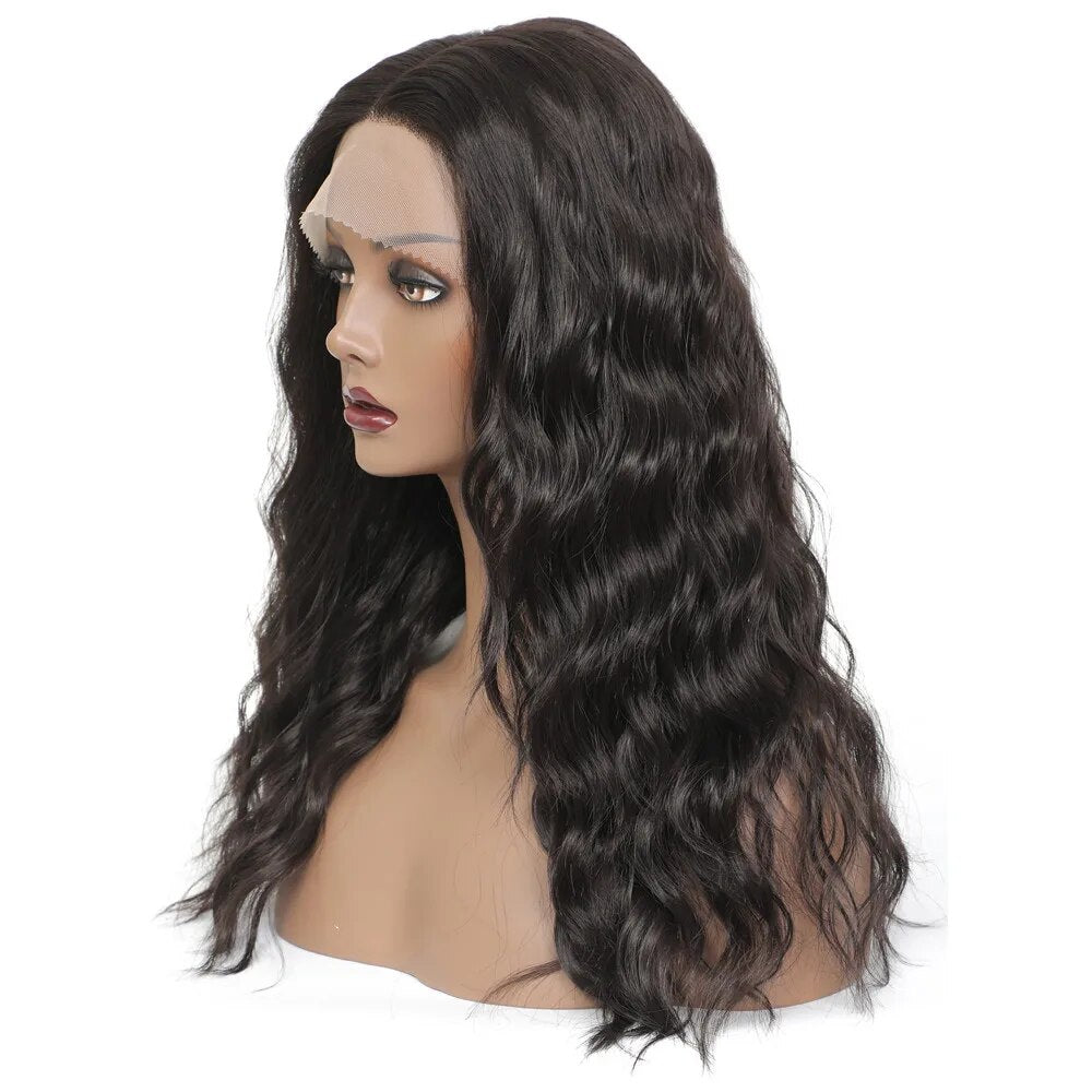 Soft Natural Wave Lace Front Hair Wigs