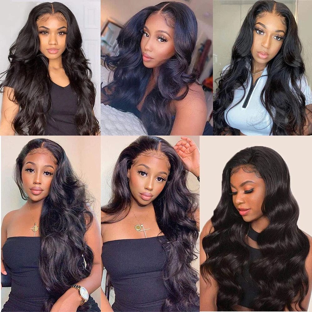 Soft Synthetic Middle Part Wig