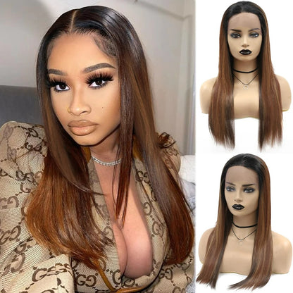 Straight Layer Lace Front Wig