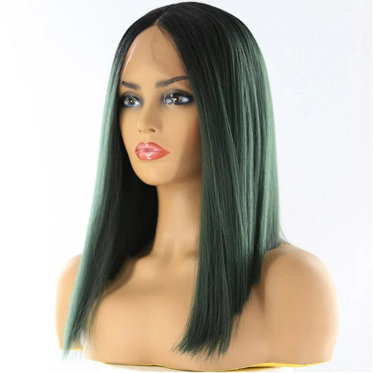 Straight Short Blunt Style Wigs