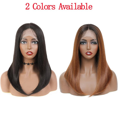 Straight Swiss Lace Front Hair Wig