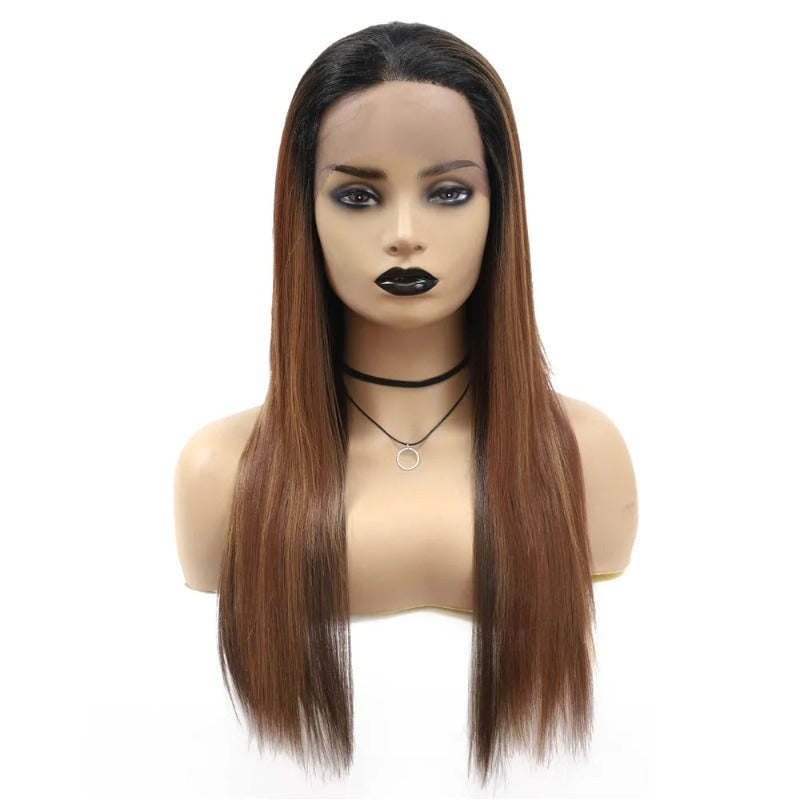 Straight Swiss Lace Front Wig