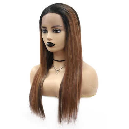 Straight Swiss Lace Front Wig