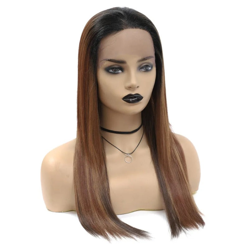 Straight Swiss Lace Front Wig