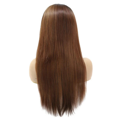 Straight Swiss Lace Front Wig