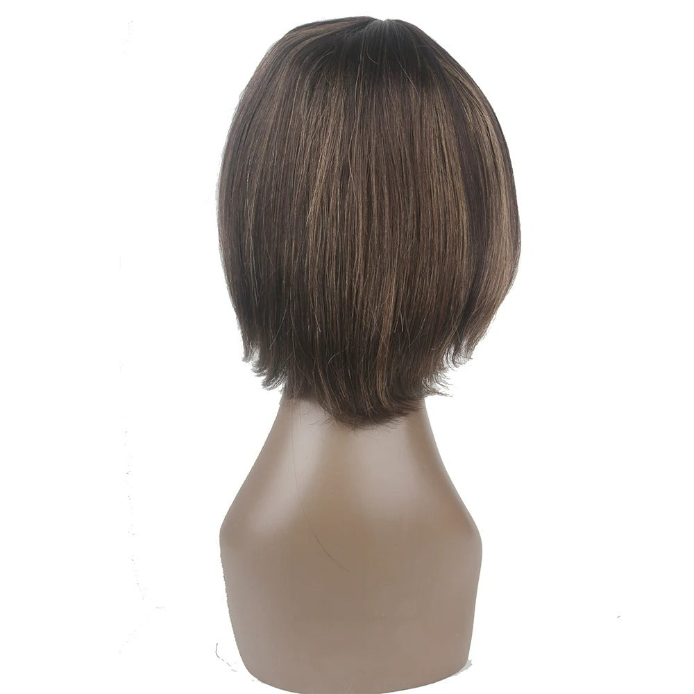 Straight Synthetic Non Lace Wig