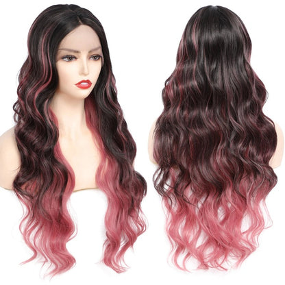 Swiss Lace Front Long And Wavy Wig