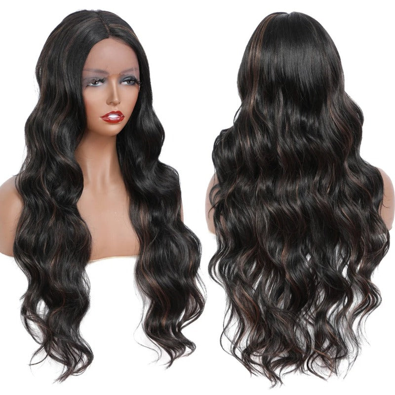 Swiss Lace Front Long And Wavy Wig