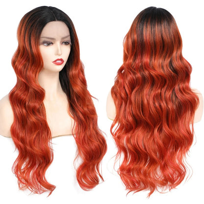 Swiss Lace Front Long And Wavy Wig