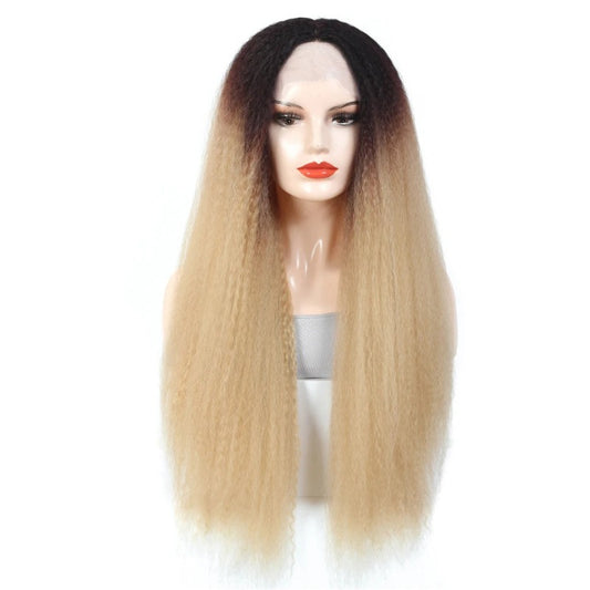 Swiss Lace Front Long Fluffy Wigs