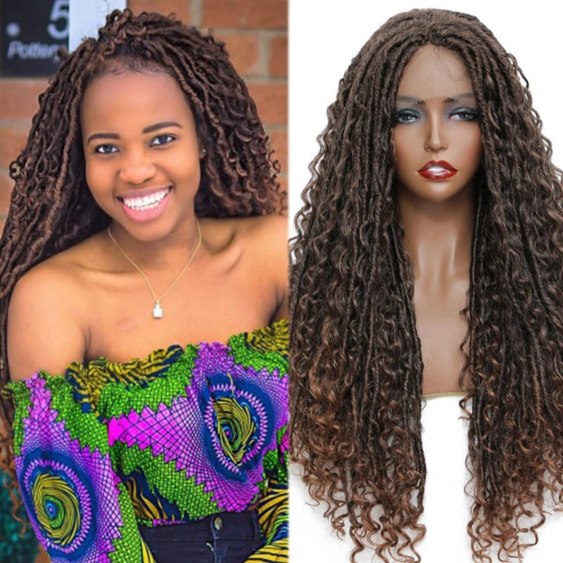 Synthetic Braided Fashion Wigs