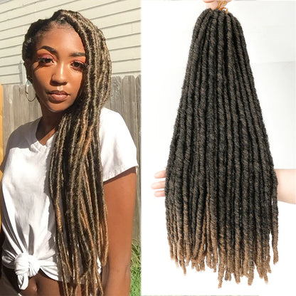 Synthetic Crochet Faux Locs