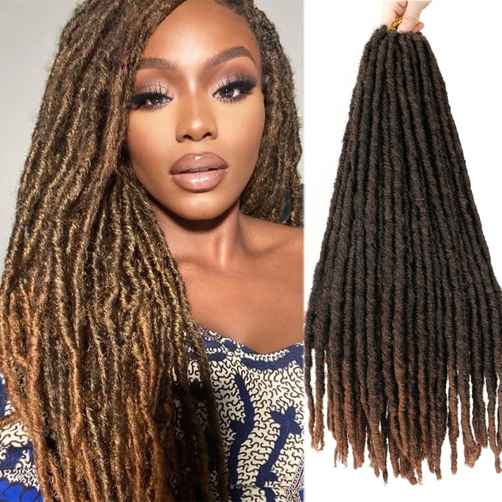 Synthetic Crochet Faux Locs