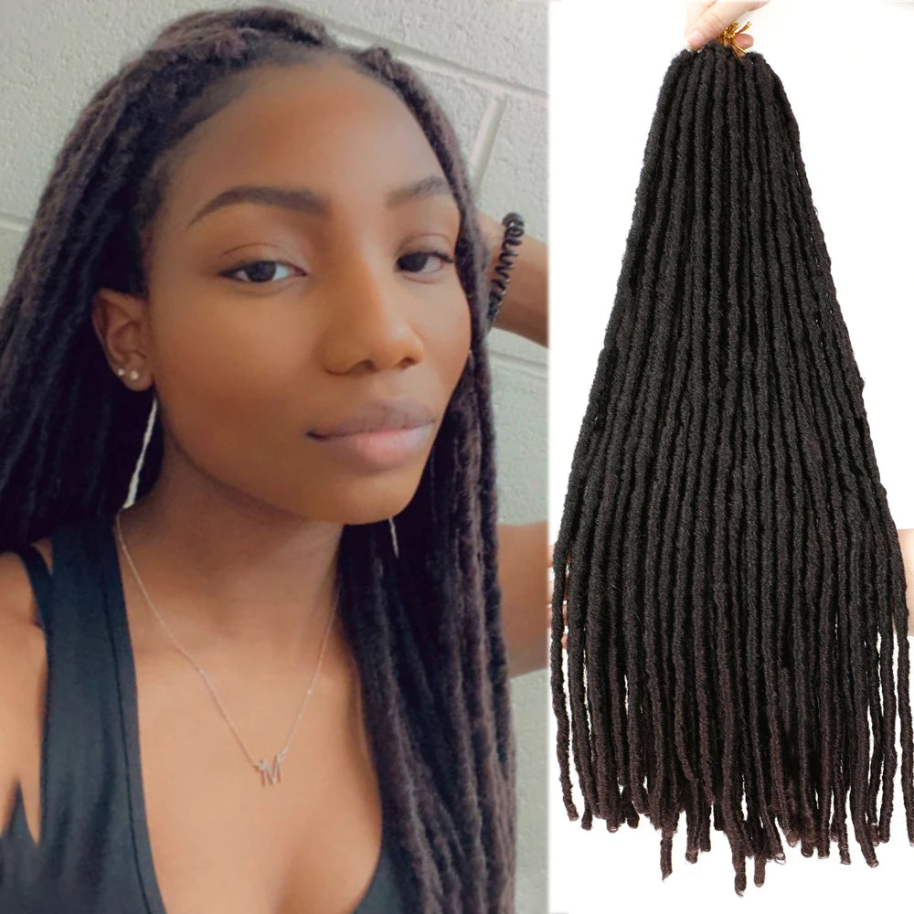 Synthetic Crochet Faux Locs