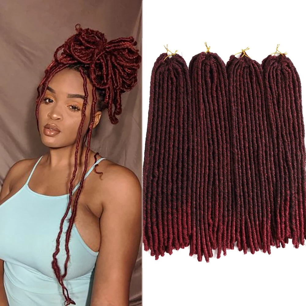 Synthetic Crochet Faux Locs