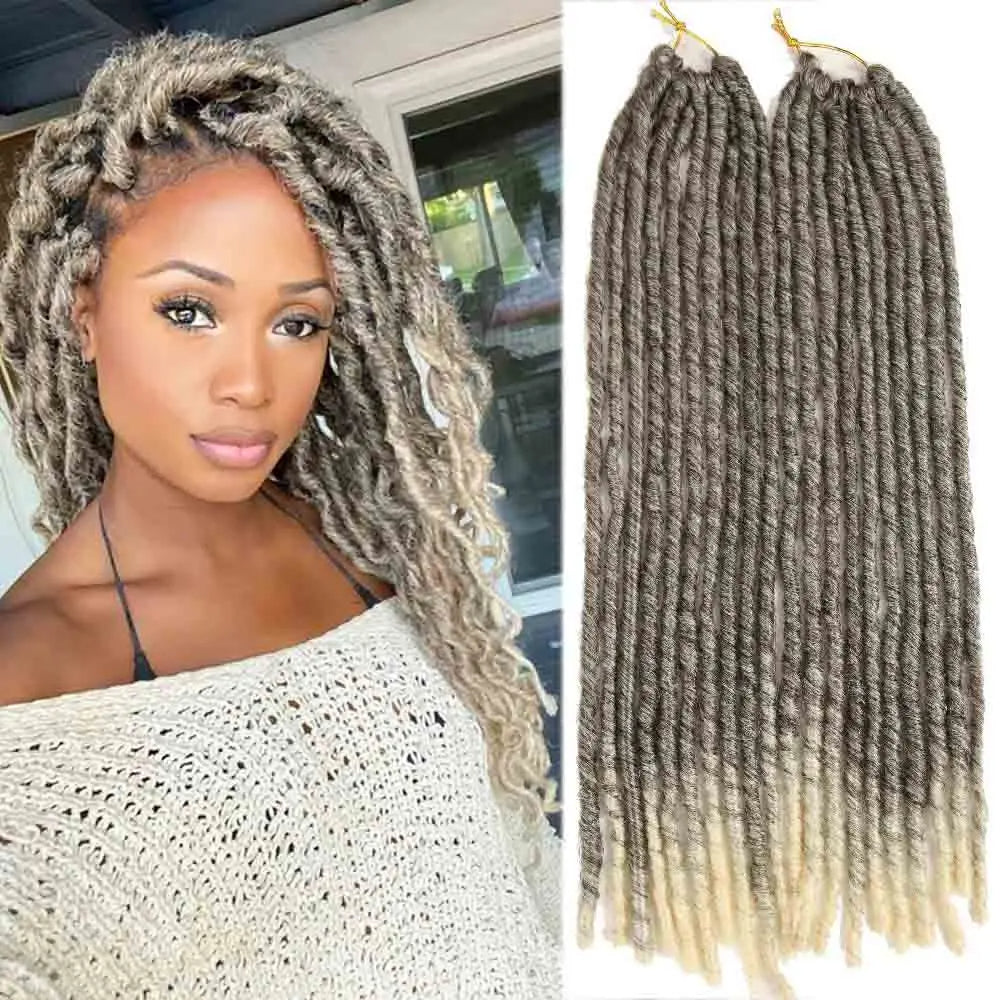 Synthetic Crochet Faux Locs