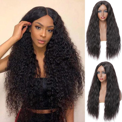 Synthetic Middle Part Lace Wigs