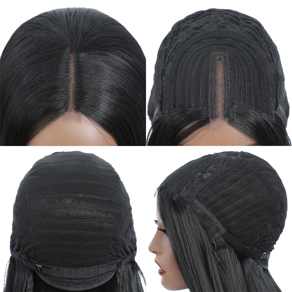 Synthetic Straight Lace Wig