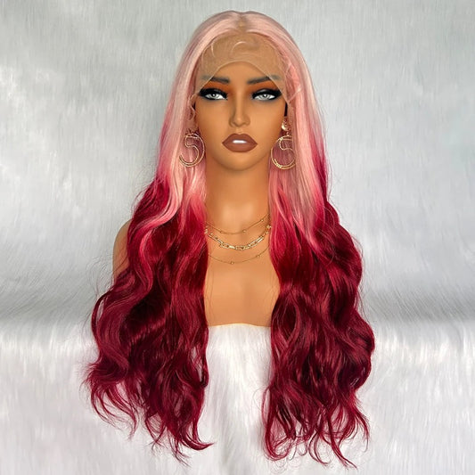 Synthetic Wavy Lace Front Wig